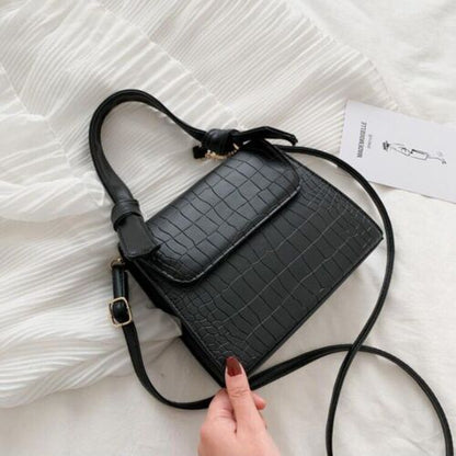 Leather Shoulder Bag Women Small Handbag Purse Flap Crossbody Bag Tote 20*17*8CM