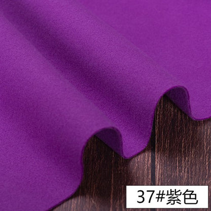 Fall Thick Solid Cashmere Imitation Wool Cloth Diy Coat Woollen Fabric Wide 57"