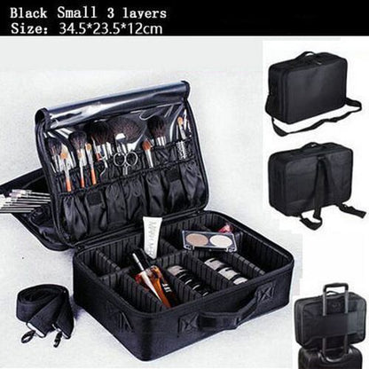 Storage Makeup Organizer Large Cosmetic Bag Makeup Cases Brushes 14*42*28 CM 1PC