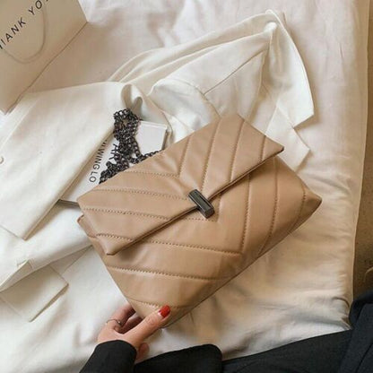 Fashion Shoulder Bag Chain Strap Crossbody Bags Women Large Handbags Zipper 1 PC