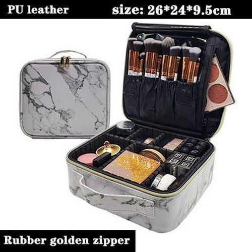 Storage Makeup Organizer Large Cosmetic Bag Makeup Cases Brushes 14*42*28 CM 1PC