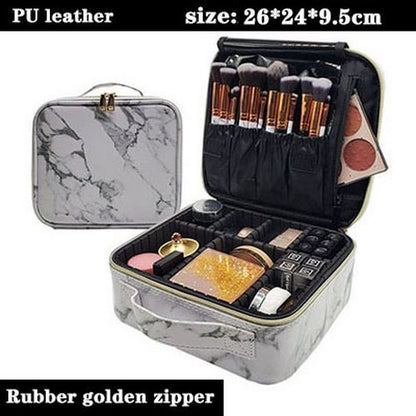 Storage Makeup Organizer Large Cosmetic Bag Makeup Cases Brushes 14*42*28 CM 1PC