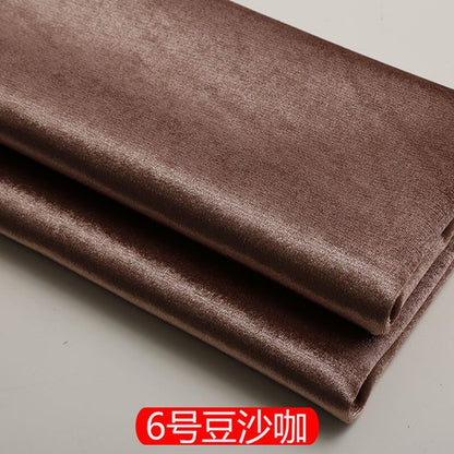 Sofa Upholstery Velour Fabric Thick European Soft Roll Cushion Velvet DIY Cloth