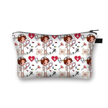 Women Cosmetic Bags Travel Storage Handbags Makeup Bag Toiletry Purse 15*21*13CM