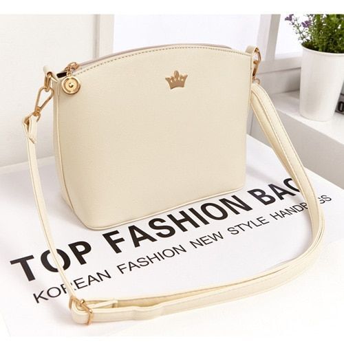 Leather Handbag Shoulder Bag Fashion Shell Messenger Crossbody Bags 24*19*10 CM