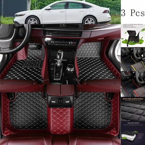 For Maserati All Models Car Floor Mats Leather Carpets Cargo Rugs Waterproof New