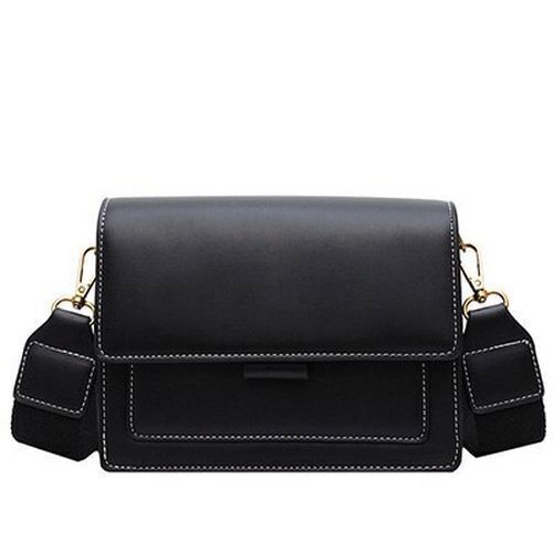 Crossbody Bag Handbag Flap Bags Simple Shoulder Purse Luxury Polyester Brown 1PC
