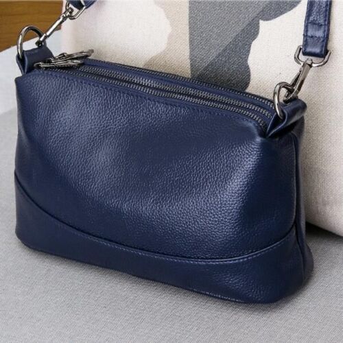 Genuine Leather Shoulder Bag Handbag Crossbody Travelling Tote Purse 26*15*9 CM