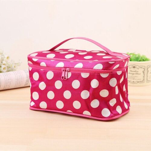 Square Travelling Cosmetic Bag Toiletries Waterproof Make Up Organizer Purse 1PC
