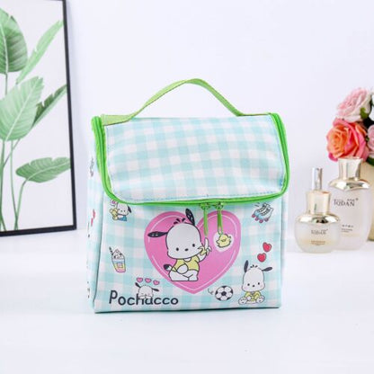 Cinnamoroll Kuromi Pochacco Wash Supplies Storage Bags Cosmetic Bag Handbag