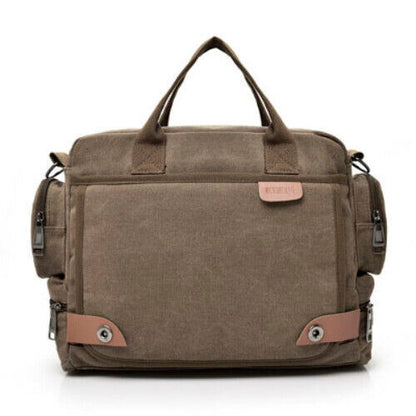 Men Crossbody Bags Canvas Shoulder Bags Boy Bags Man Handbags for Travel Grey