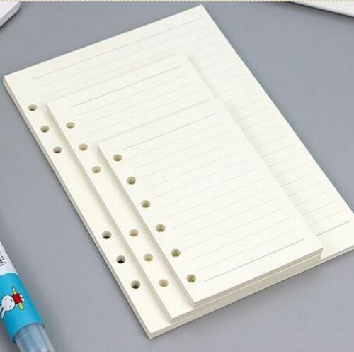 45 Sheets Notebook Business A5 A6 Loose Leaf Refill Spiral Binder Inside Page