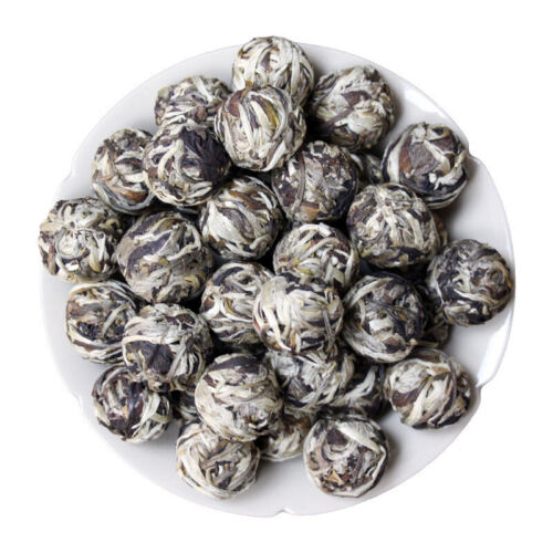 Dragon Pearl Tea Raw Pu-erh Tea White Moonlight White DianhuoTea From 10 pcs.