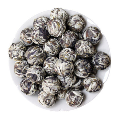 Dragon Pearl Tea Raw Pu-erh Tea White Moonlight White DianhuoTea From 10 pcs.