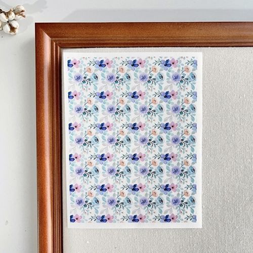 Polymer Image Transfer Paper Plants Flowers Leaf Decals DIY Jewelry Craft Tools