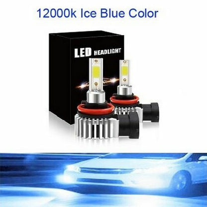 Car LED Headlight 2pcs 60W 12000LM Bulbs H11 9006 HB4 9005 HB3 H4 H7 H8 H9 H1 D9