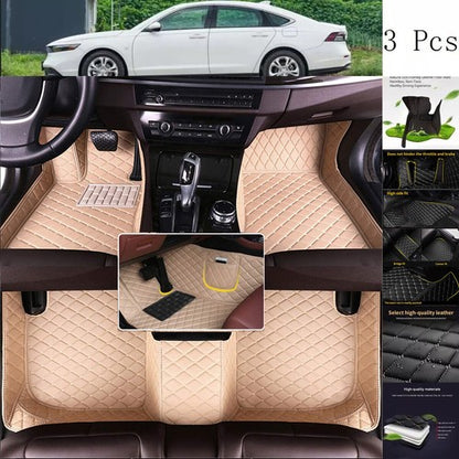 For Maserati All Models Car Floor Mats Leather Carpets Cargo Rugs Waterproof New