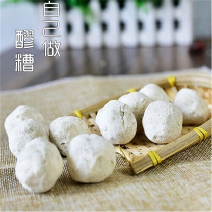 Chinese DRIED YEAST BALLS FOR Sweet RICE WINE 20 PCS/100g Tea