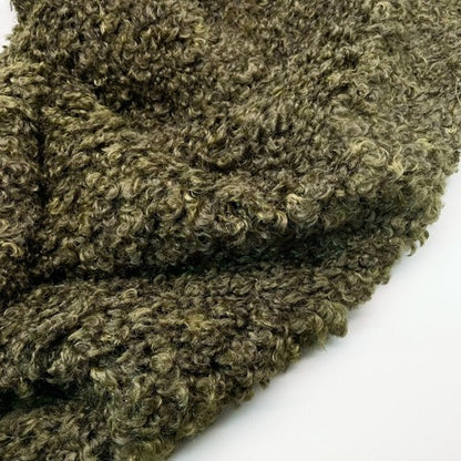 Curly Plush Faux Sherpa Fleece Fabric ry DIY Toy Doll Material 40 45CM