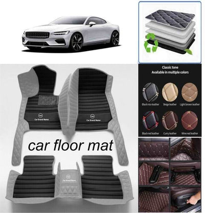 For Jaguar All Models 2000-2020 Car Floor Mats Luxury Custom Waterproof Carpets