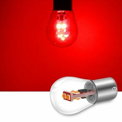 LED Bulb S35 800LM 2Pcs 1156 BA15S P21W 1157 BA15D BAY15D P21/5W BAU15S R5W Car