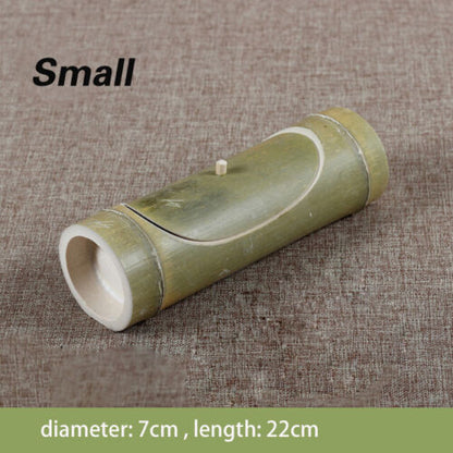 Handmade natural bamboo steaming rice bucket
