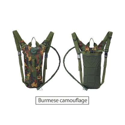 Backpack with 3L Bag for Fishing Tactical Water Bag for Hiking Biking Climbing