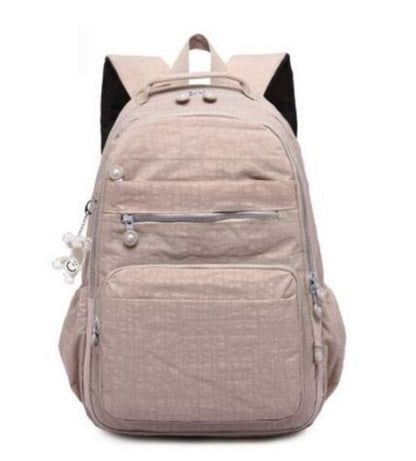 Backpack Anti-theft Waterproof School Bag Luxury Rucksack Nylon Purple/Pink/Blue