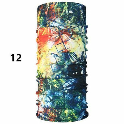 Hiking Scarf Sport Headwear Reversible Bandana Turban Scarves Outdoor Cycling