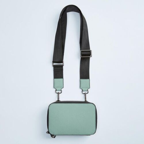 Casual Bag Shoulder Crossbody Fashion Leather Wide Shoulder Strap Messenger Bags