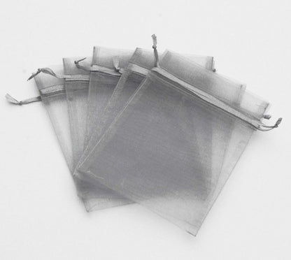 50/100/200/500 Organza Wedding Party Favor Gift Candy Sheer Bags Jewelry Pouch