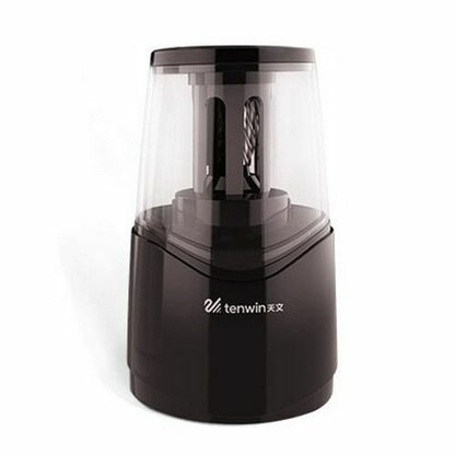 Electric Pencil Sharpener Adjustable Hand Crank Mechanical Knife Holder Station