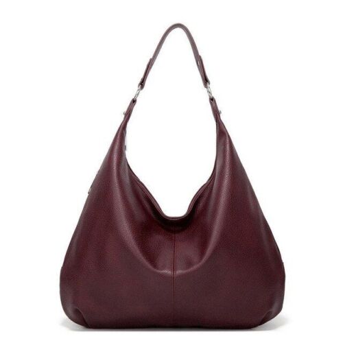 Leather Shoulder Bag Vintage Design Women Tote Bag Casual Handbags 48*34 CM 1 PC