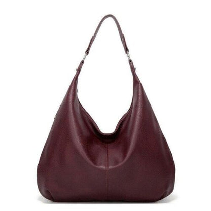 Leather Shoulder Bag Vintage Design Women Tote Bag Casual Handbags 48*34 CM 1 PC