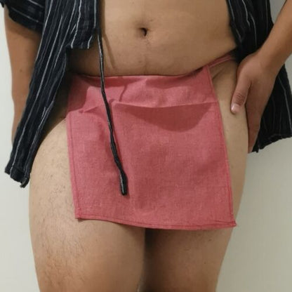 Men's Sumo Panties Japanese Traditional Panties Washed Cotton Loincloth Bar