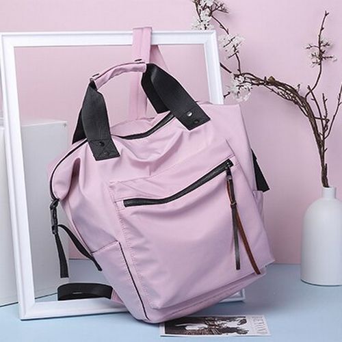 Nylon Backpack Casual High Capacity School Bag Travelling Purse Soft Pouch Bags