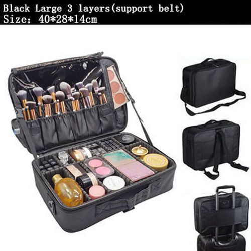 Storage Makeup Organizer Large Cosmetic Bag Makeup Cases Brushes 14*42*28 CM 1PC