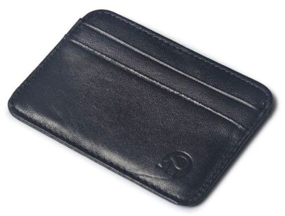 Leather Thin Mini Card Wallet Card Case Cash Change Pack Pocket 102 * 68 mm Bag