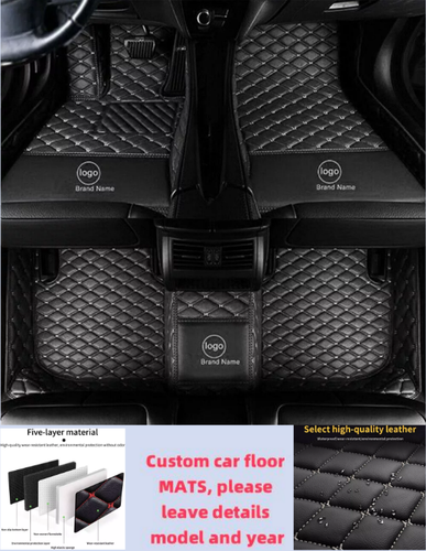 For Mitsubishi All Models Luxury Car Floor Mats Custom Waterproof Carpets Liners