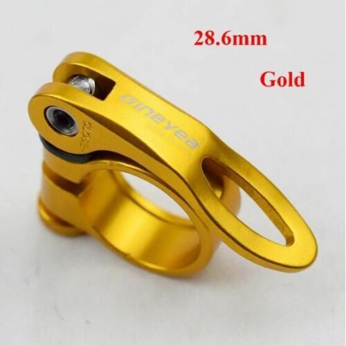 Bike Seat Clamp 28.6/30.2/31.8/34.9mm Alloy Aluminum Mountain MTB BMX Road 40g