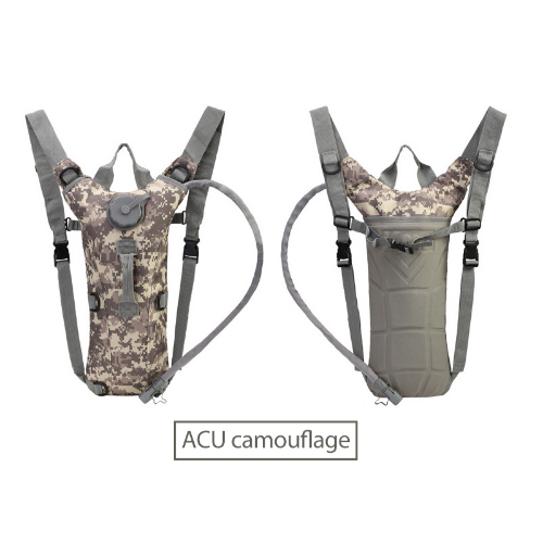 Backpack with 3L Bag for Fishing Tactical Water Bag for Hiking Biking Climbing