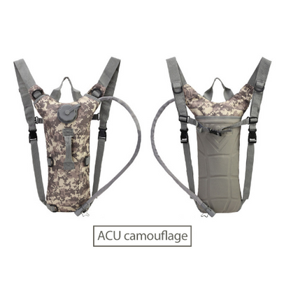 Backpack with 3L Bag for Fishing Tactical Water Bag for Hiking Biking Climbing