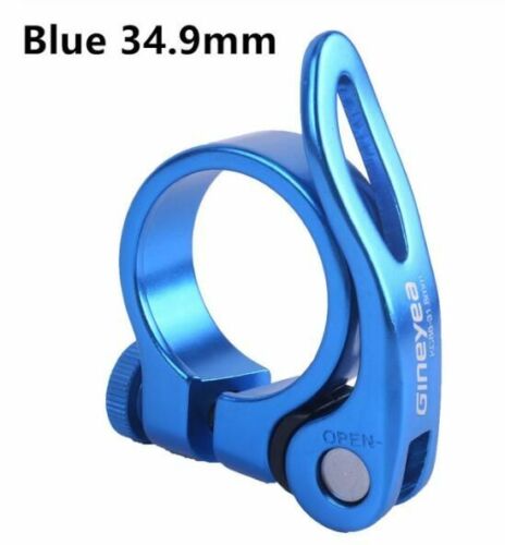 Bike Seat Clamp 28.6/30.2/31.8/34.9mm Alloy Aluminum Mountain MTB BMX Road 40g