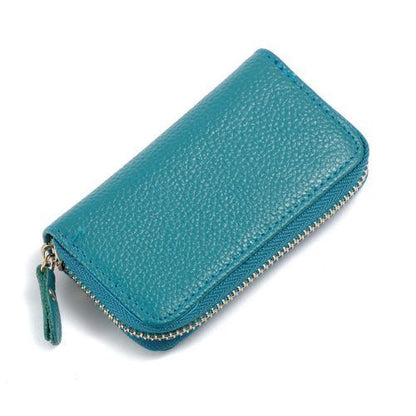 Vintage Genuine Leather Wallet Men Key Holder Organizer Multifunction Covers Bag