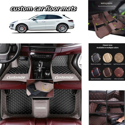 Fit for Jaguar All Models Car Floor Mats Luxury Custom Auto Carpets Waterproof