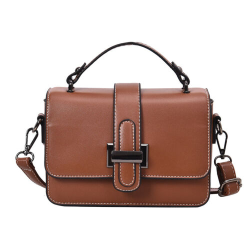 Women's Ladies Faux leather Travel Shopping Bag Purse Handbag Tote Shoulder Bag