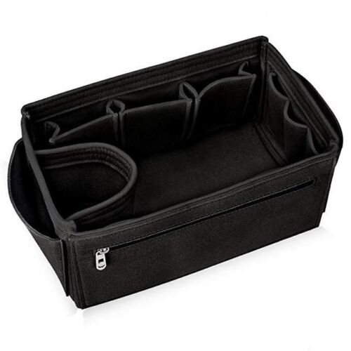 Make Up Organizer Insert Bags Handbag Felt Bag Zipper Traveling Cosmetic Purses