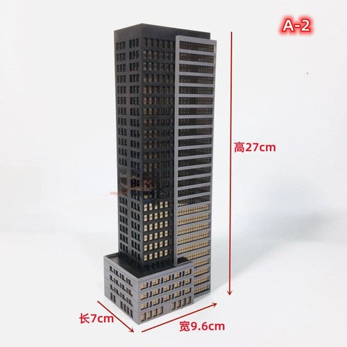 City HighHouse 1:300 Architectural Model Skyscraper Scene Building Model