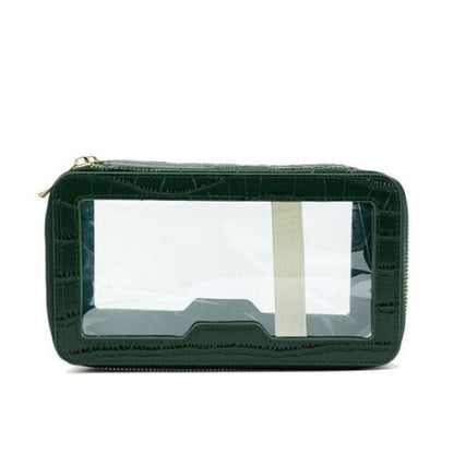 Travel Cosmetic Bag Waterproof Toiletry Bag Makeup Storage Organizer Clear Purse