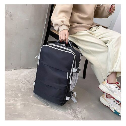 28*16*43 CM Backpack 15.6 Inch Laptop Bag USB Charging Shoe Bags Multifunction